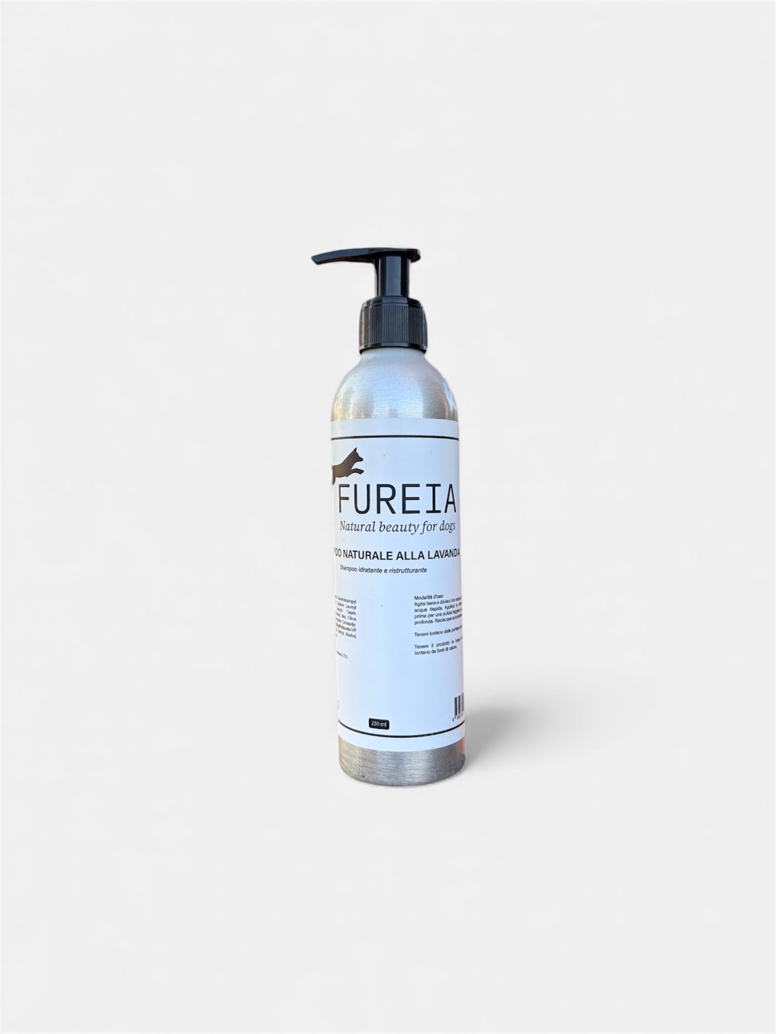 FUREIA FUREIABRAND FUREIAPRODUCT SCHIUMA ZAMPE SHAMPOONATURALE CANE DENTIFRICIONATURALE LAVANDA BERGAMOTTO ZAMPEEPELO PELO