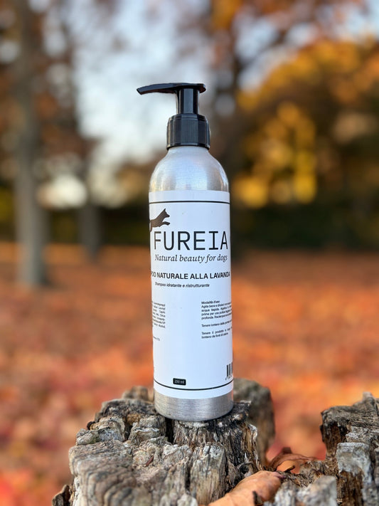 FUREIA FUREIABRAND FUREIAPRODUCT SCHIUMA ZAMPE SHAMPOONATURALE CANE DENTIFRICIONATURALE LAVANDA BERGAMOTTO ZAMPEEPELO PELO