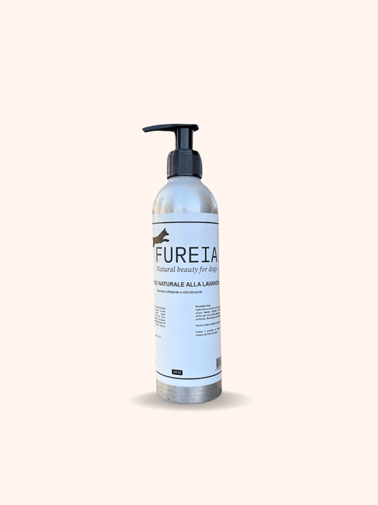 FUREIA FUREIABRAND FUREIAPRODUCT SCHIUMA ZAMPE SHAMPOONATURALE CANE DENTIFRICIONATURALE LAVANDA BERGAMOTTO ZAMPEEPELO PELO